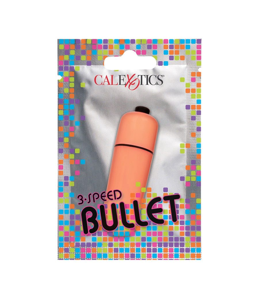 Mini vibro Bullet orange 3 vitesses - CalExotics