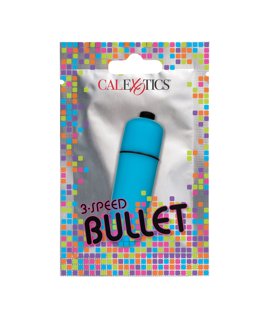 Mini vibro Bullet bleu 3 vitesses - CalExotics