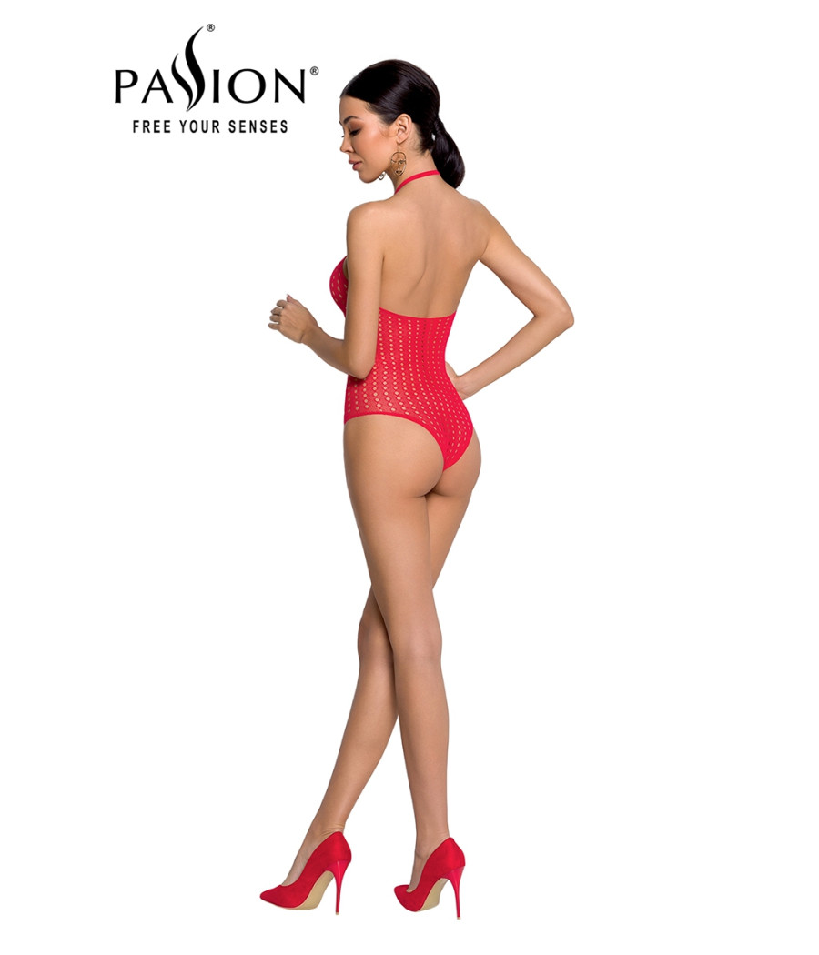 Body string résille BS088 - Rouge