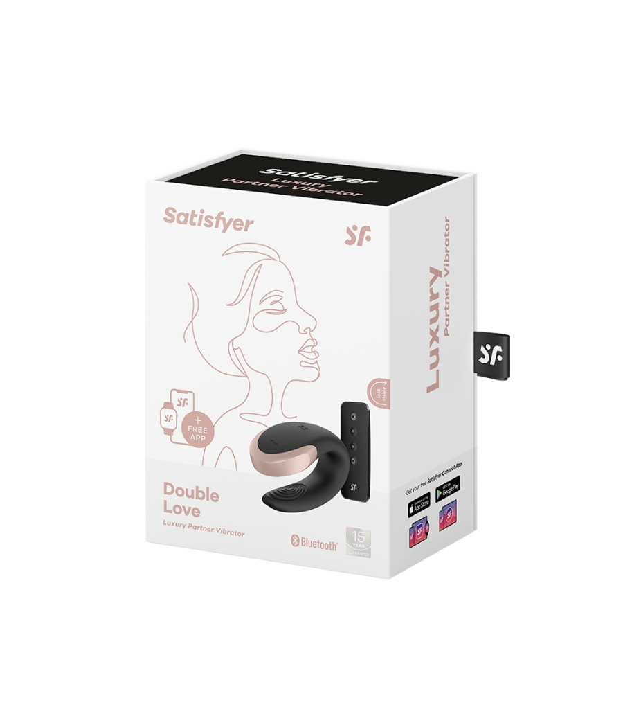 Stimulateur Double Love noir - Satisfyer