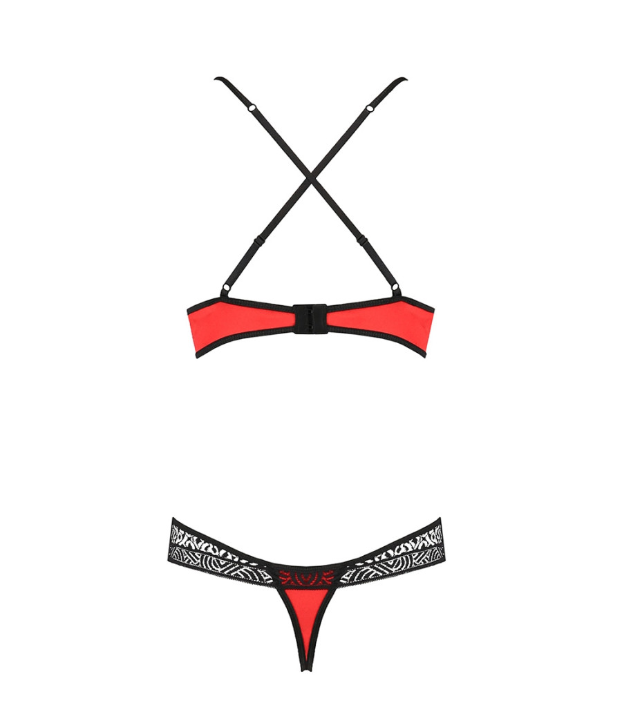 Ensemble Scarlet Bikini rouge - Passion