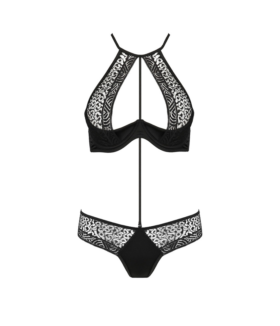 Ensemble Scarlet Bikini noir - Passion