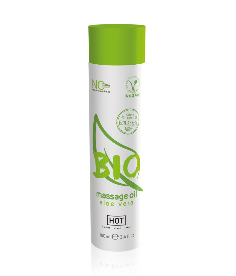 Huile de massage BIO aloe vera - HOT