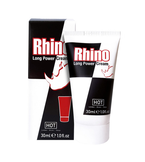 Crème retardante Rhino Long Power Cream 30ml - HOT