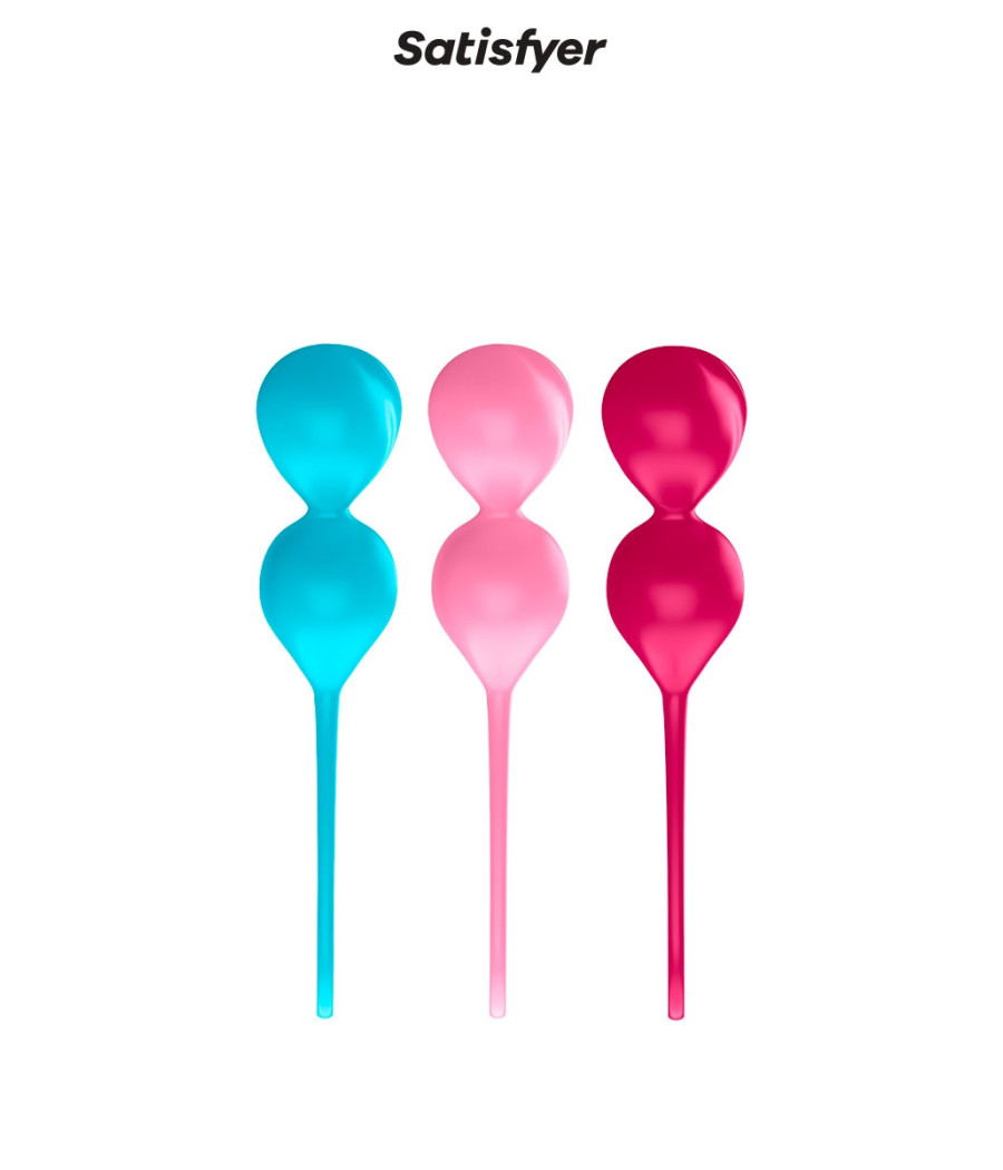 Set de 3 boules de Geisha V Balls - Satisfyer