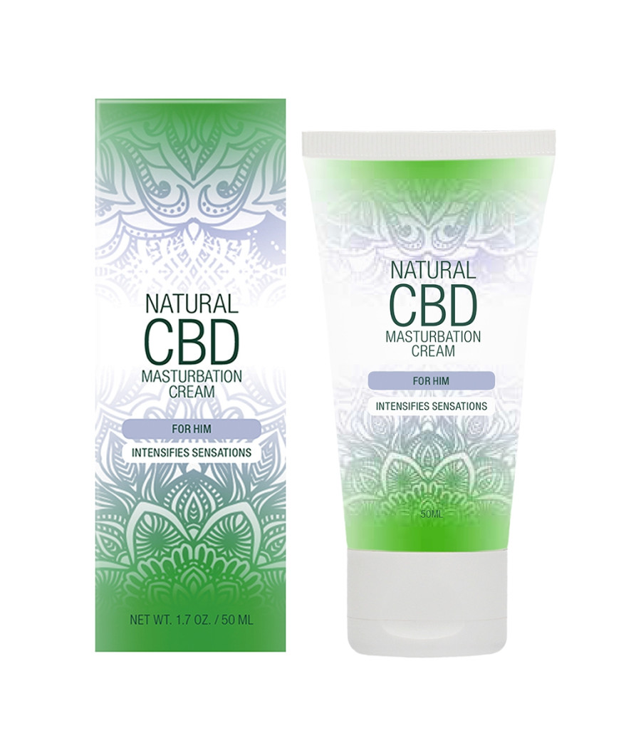 Crème de masturbation Homme - Natural CBD