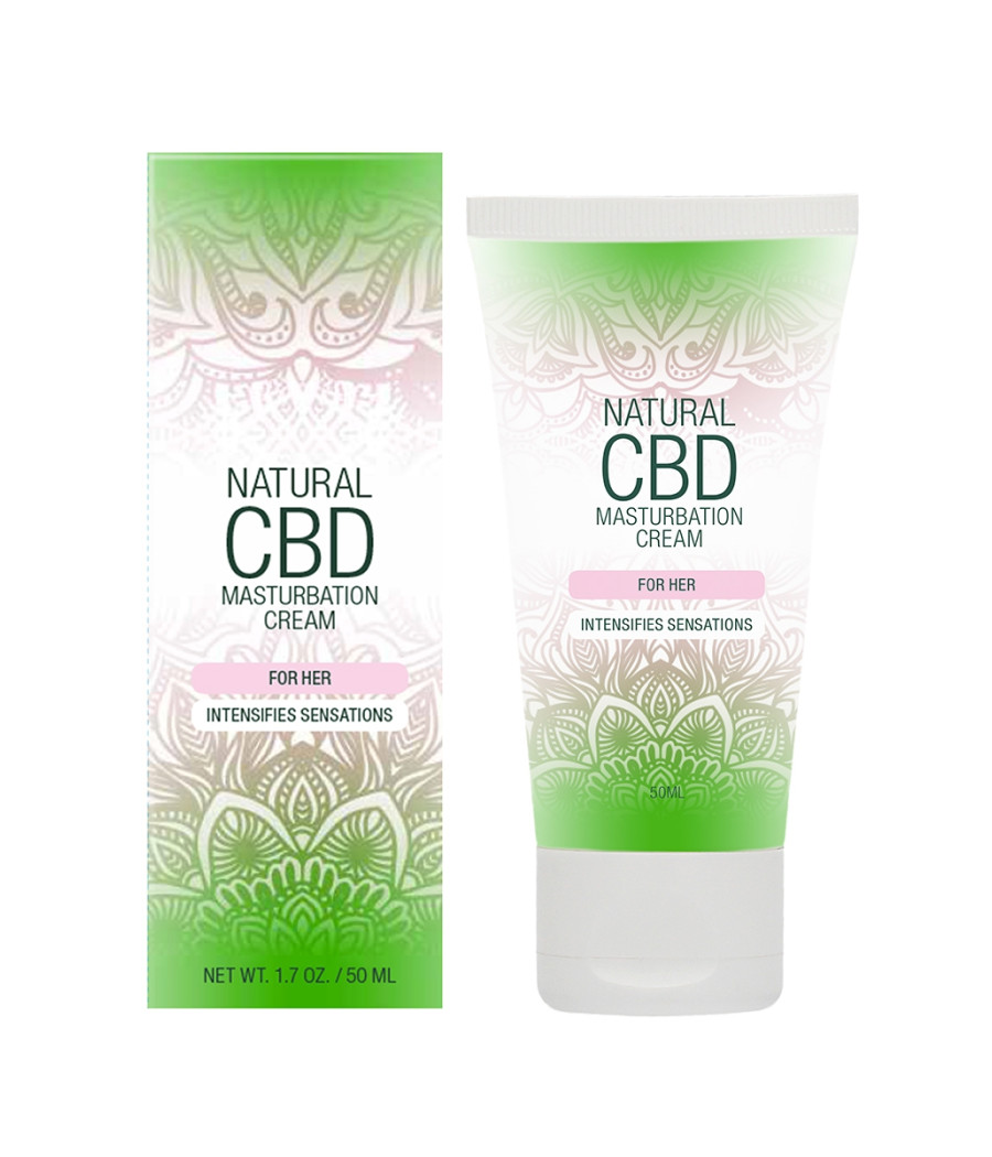 Crème de masturbation Femme - Natural CBD