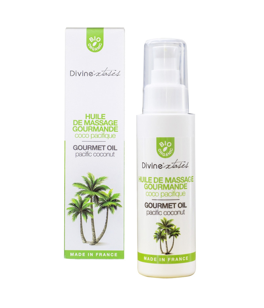 Huile de massage BIO Coco Pacifique - Divinextases