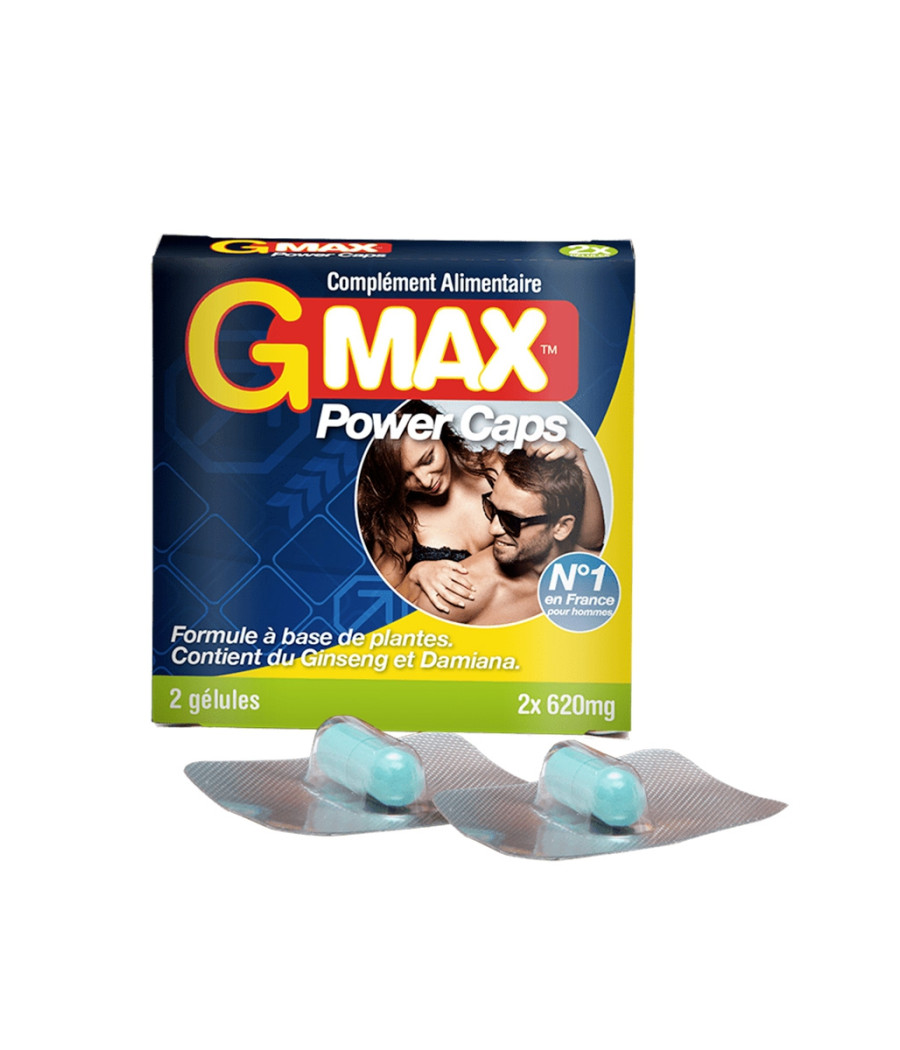 G-Max Power Caps Homme (2 gélules)