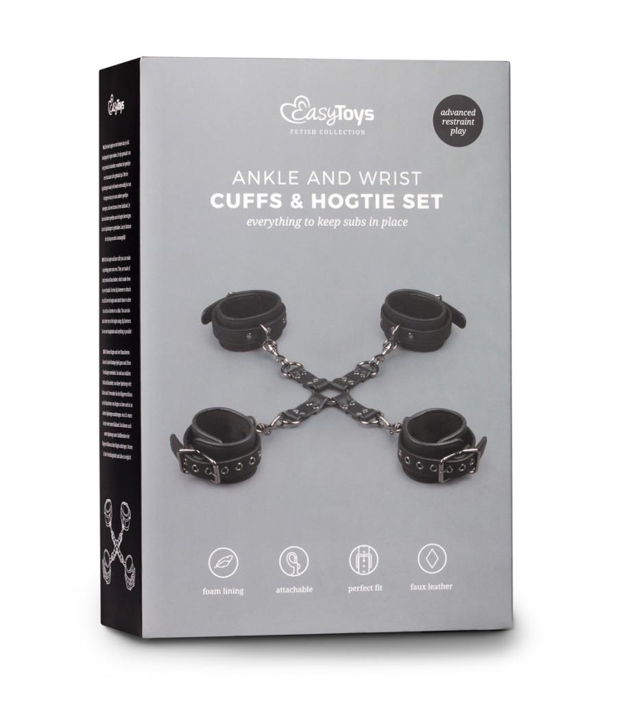 Croix en cuir Hog Tie - Easytoys Fetish Collection