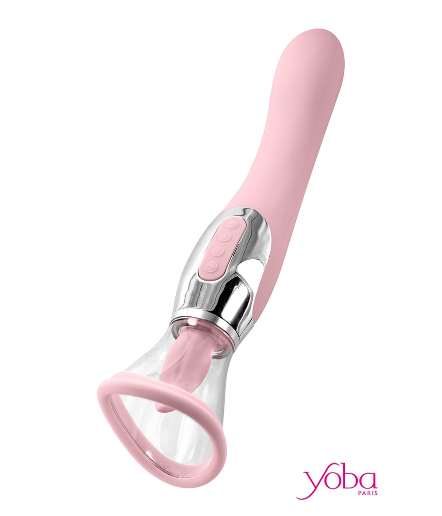 Stimulateur 4 en 1 Harmony rose - Yoba