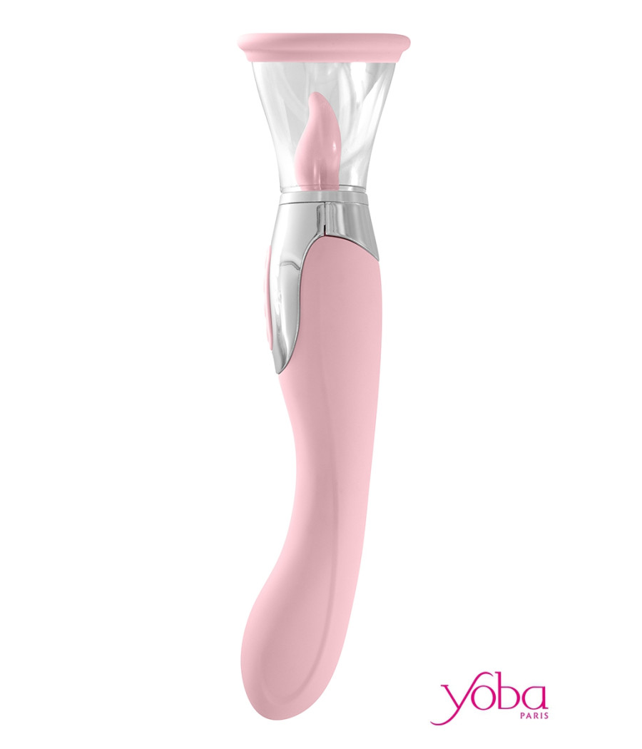 Stimulateur 4 en 1 Harmony rose - Yoba