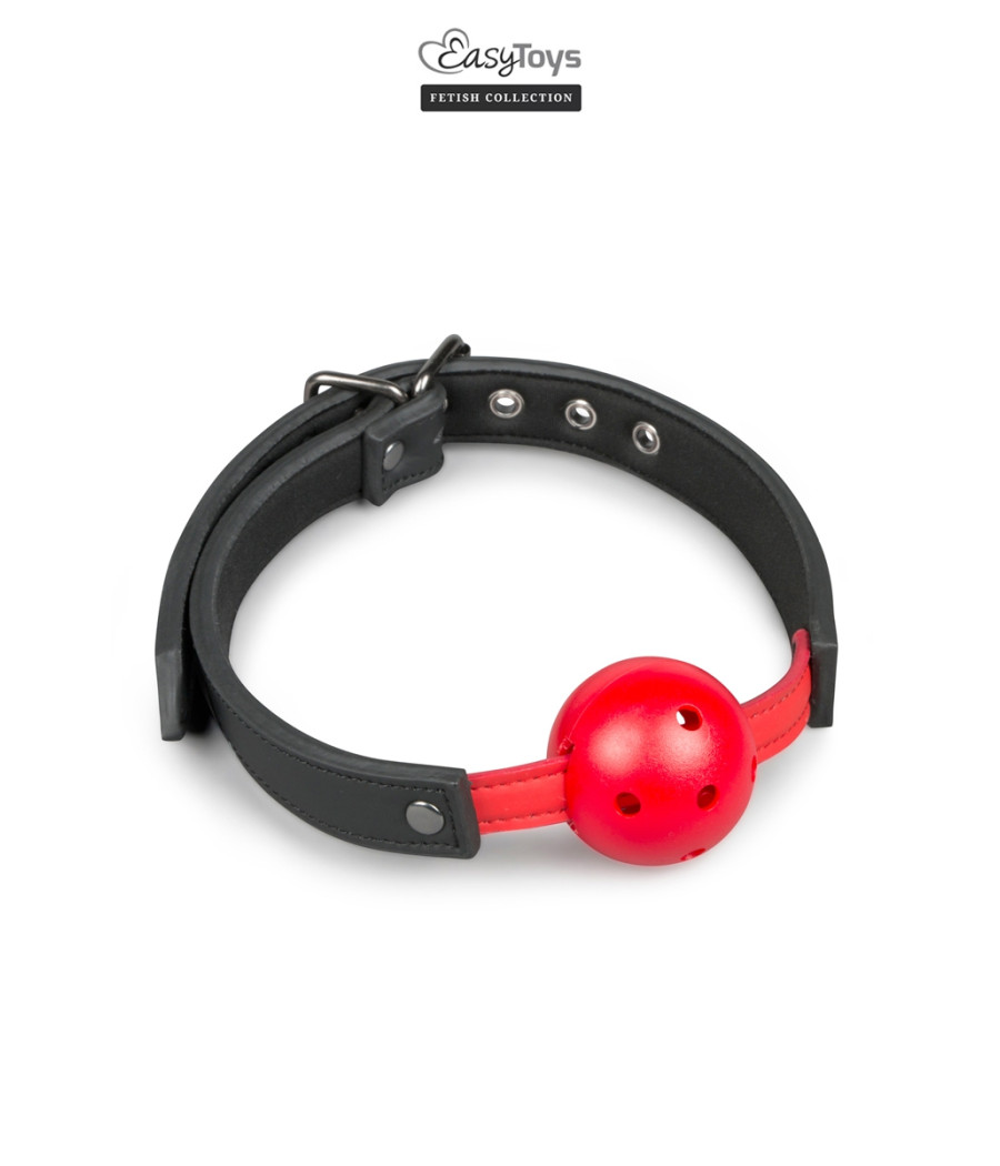 Gagged Ball avec balle rouge - EasyToys Fetish Collection