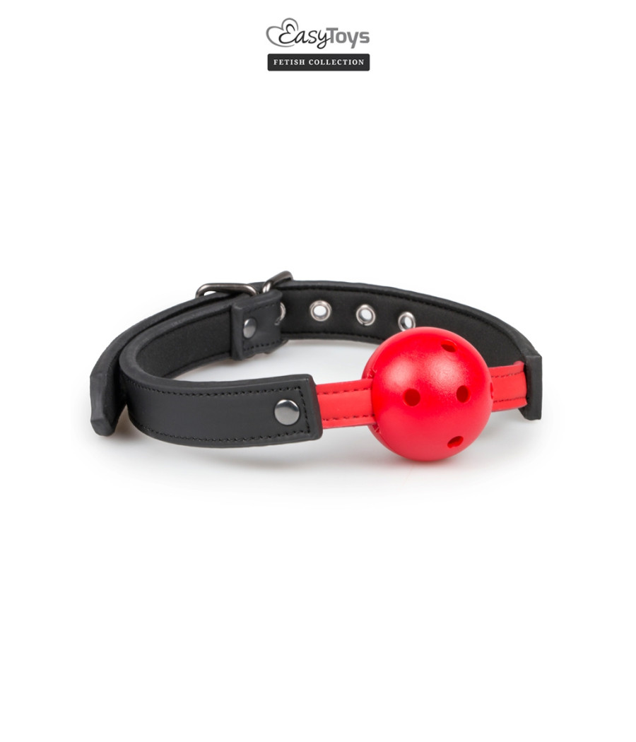 Gagged Ball avec balle rouge - EasyToys Fetish Collection