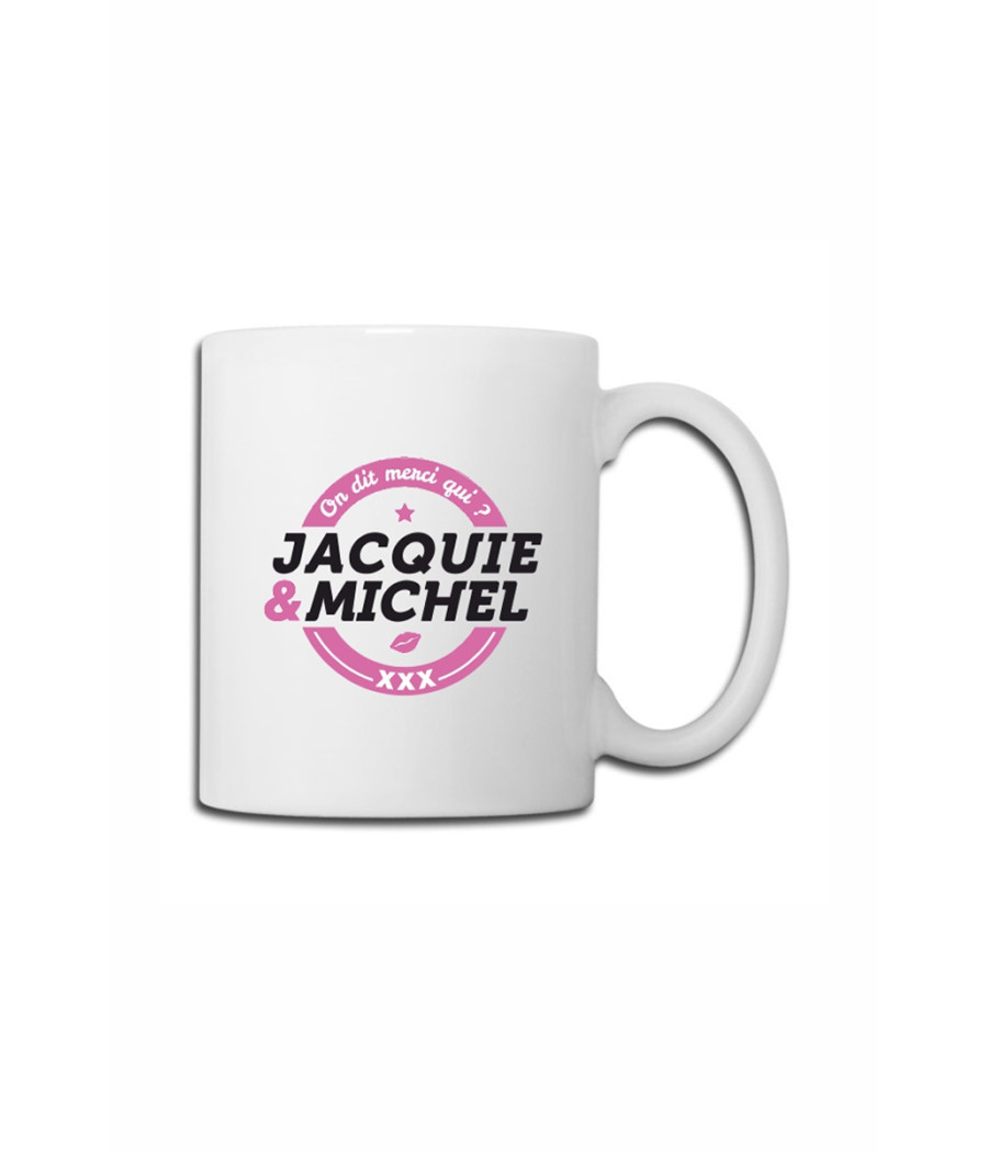 Mug blanc J&M - logo rond