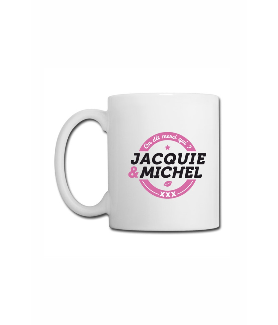 Mug blanc J&M - logo rond