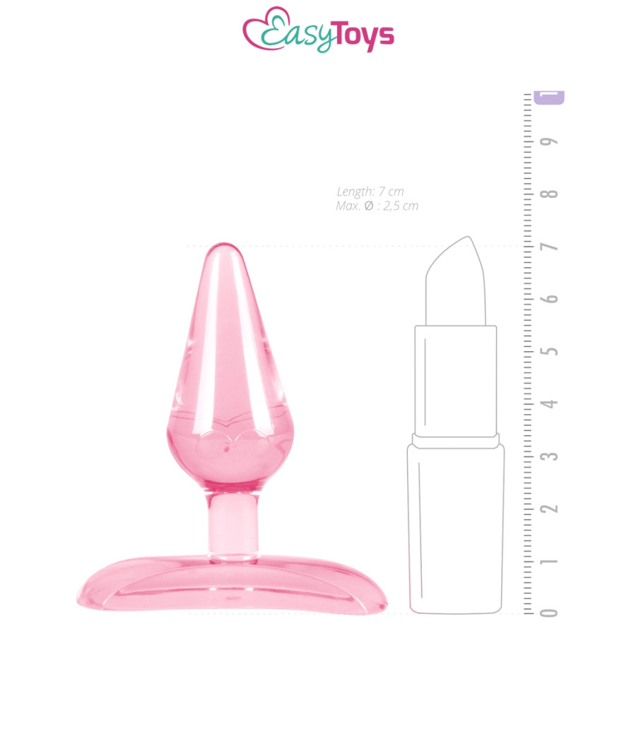 Mini plug anal pourpre - EasyToys