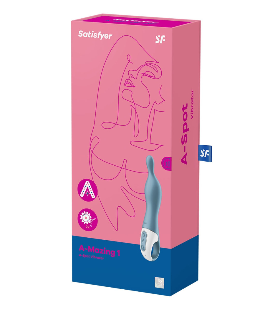 Vibromasseur A-Mazing 1 Bleu - Satisfyer