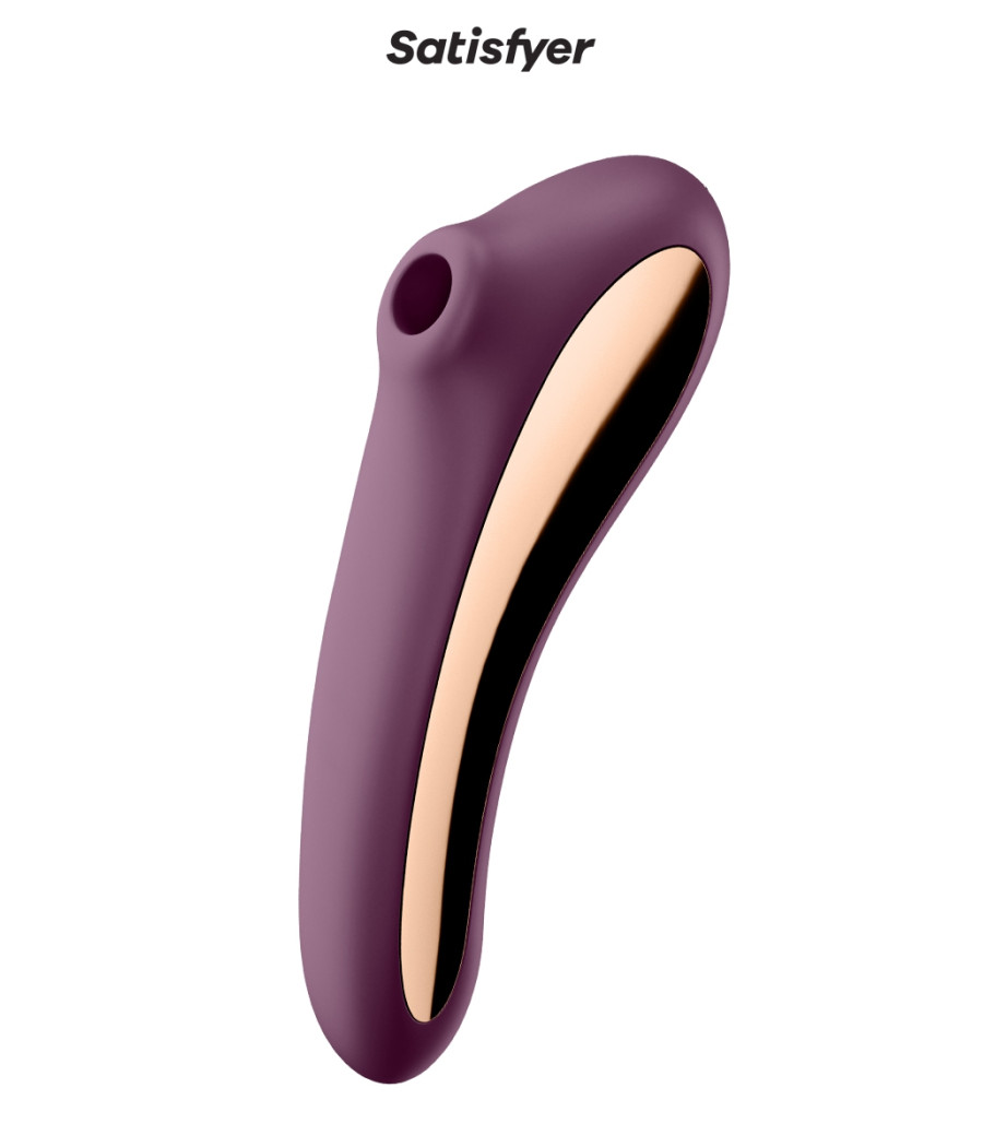 Stimulateur Dual Kiss bordeaux - Satisfyer