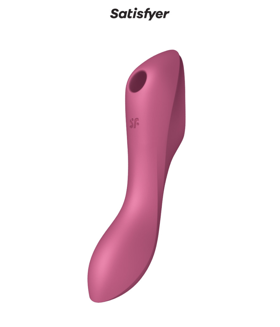 Stimulateur Curvy Trinity 3 rouge - Satisfyer