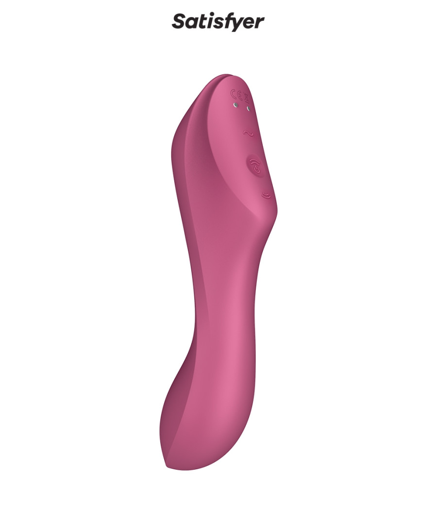 Stimulateur Curvy Trinity 3 rouge - Satisfyer