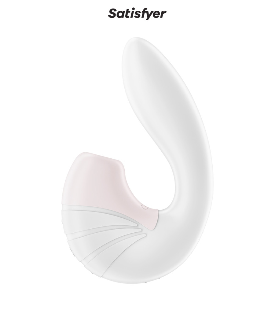 Double stimulateur Supernova blanc - Satisfyer