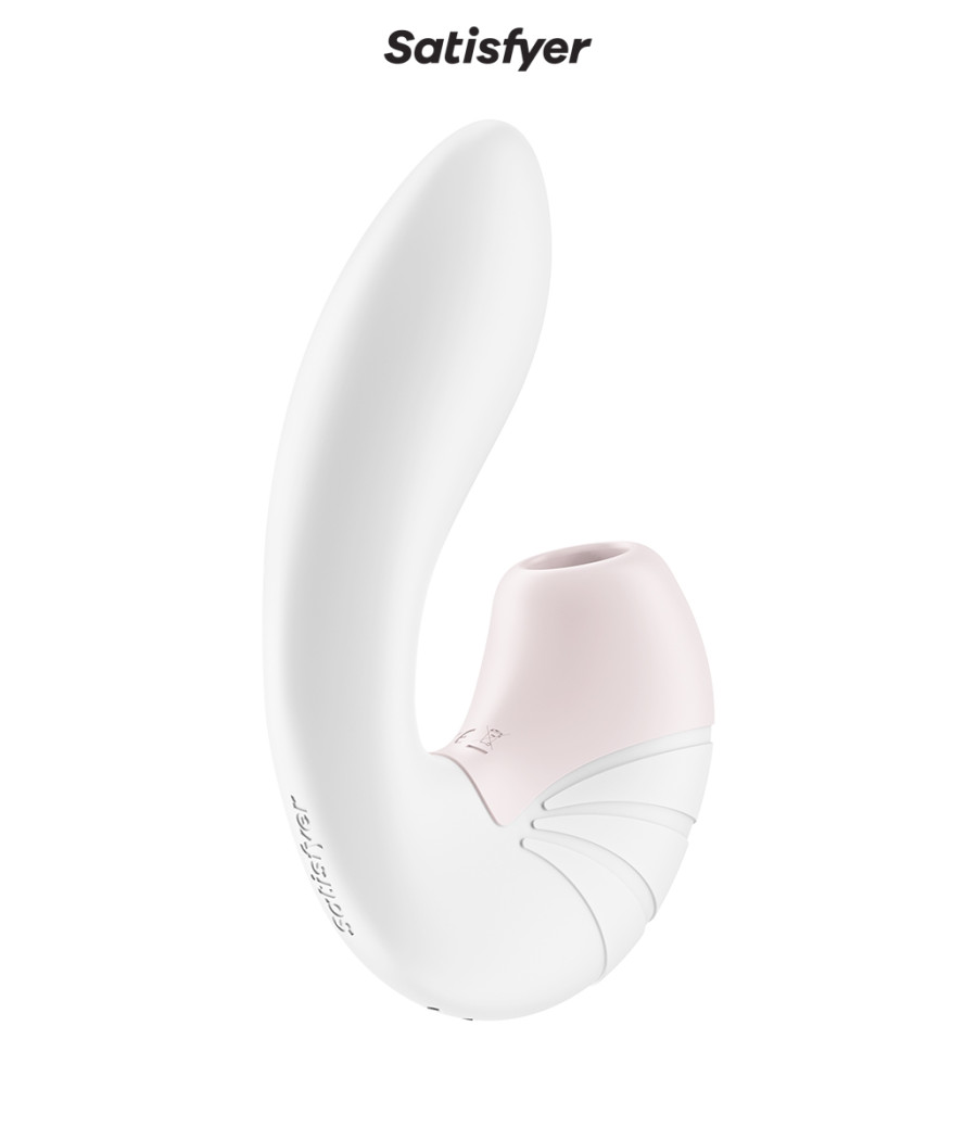 Double stimulateur Supernova blanc - Satisfyer