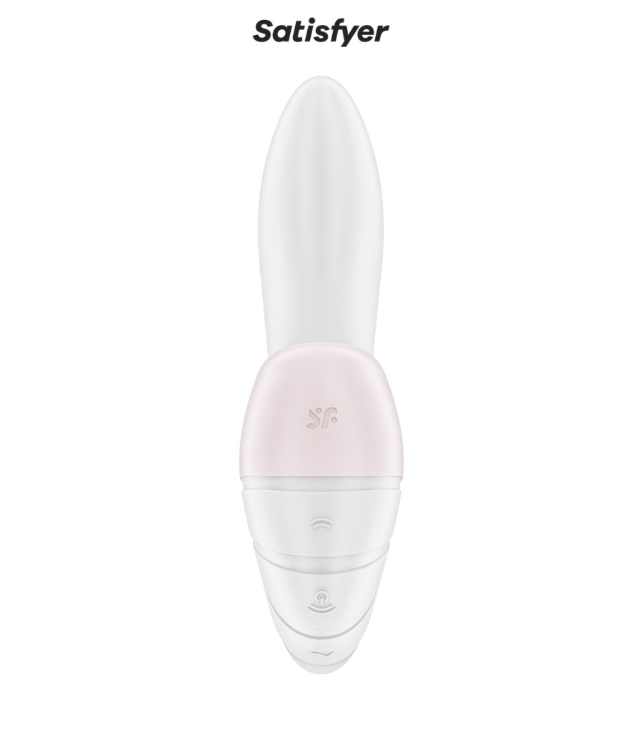 Double stimulateur Supernova blanc - Satisfyer