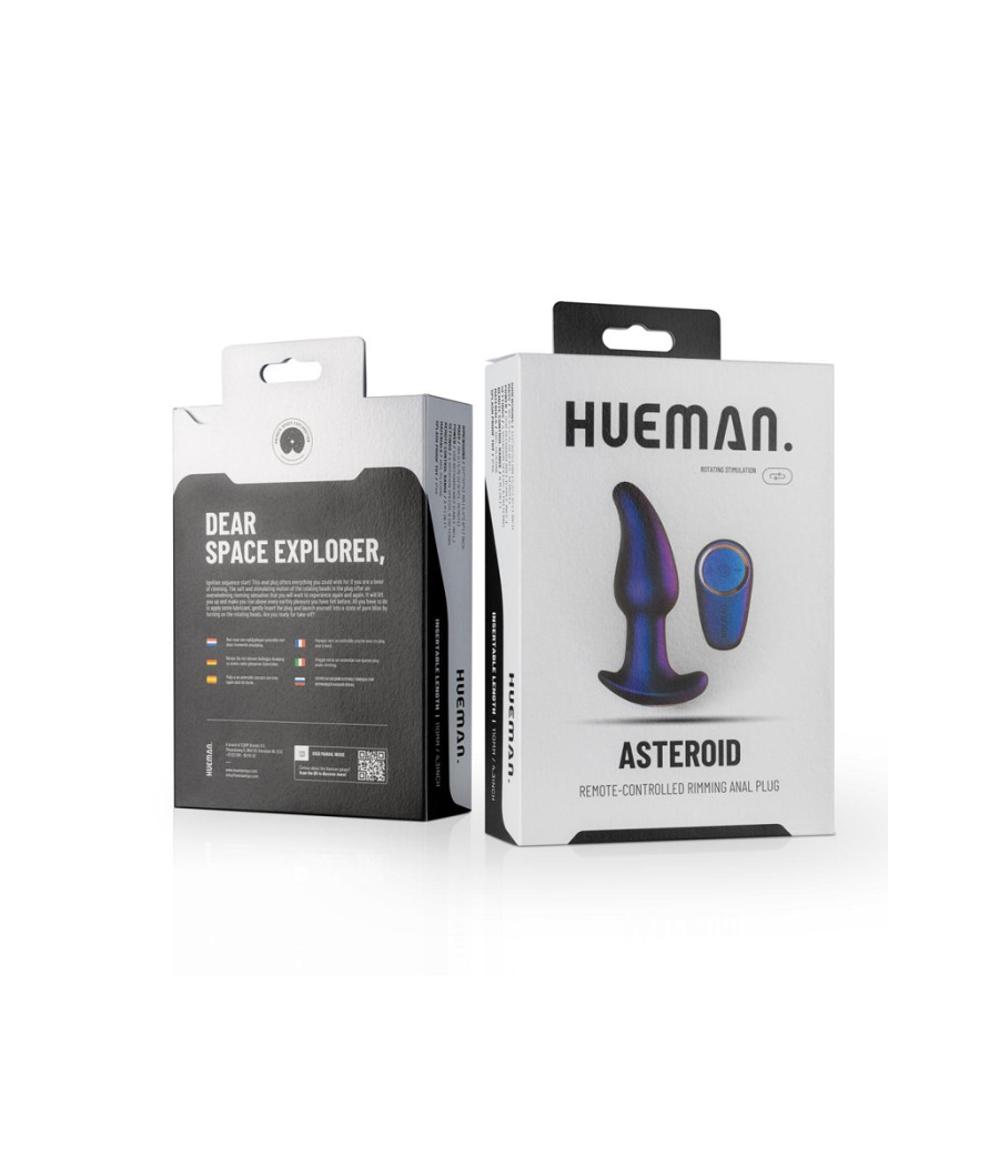 Plug anal rotatif Asteroid - Hueman