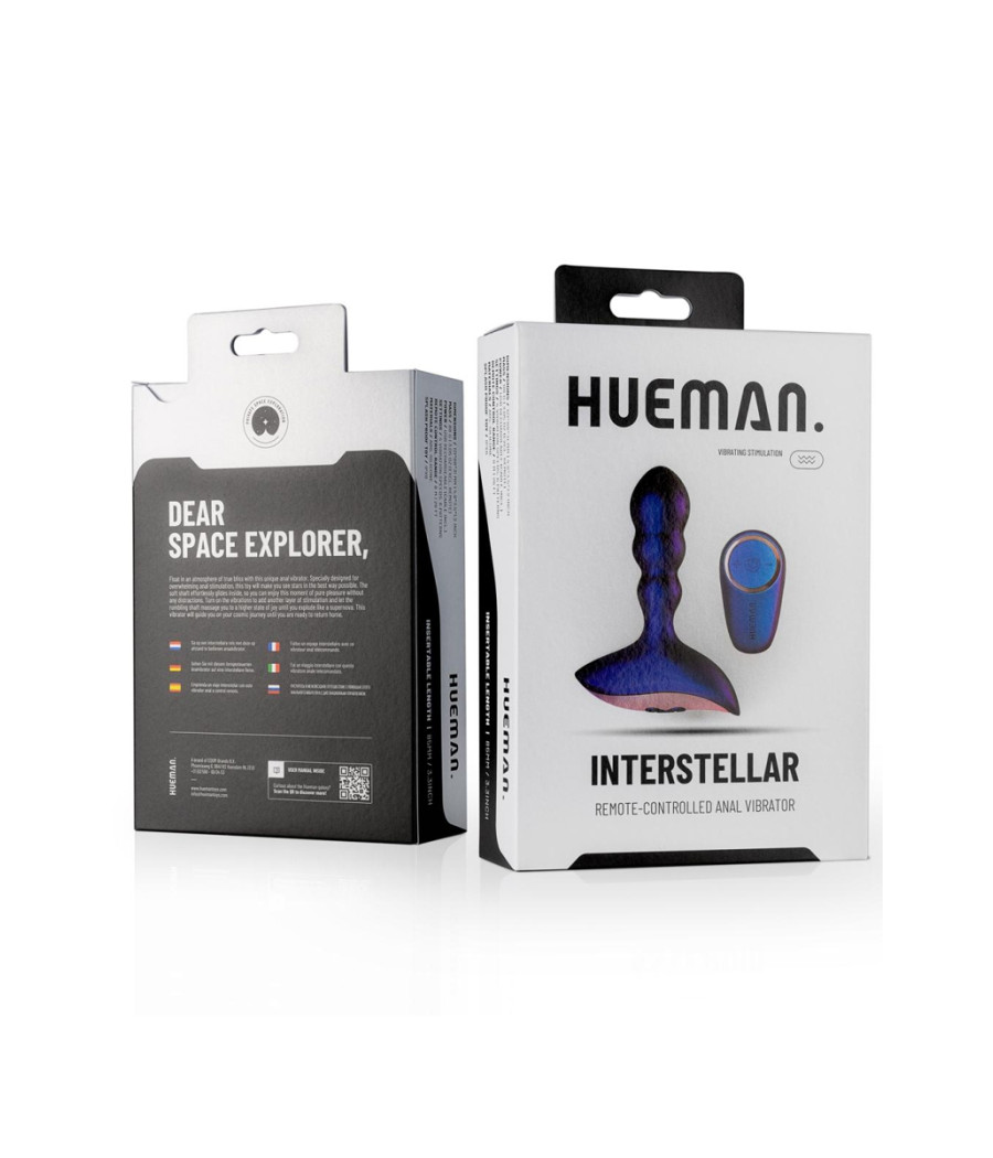 Plug vibrant télécommandé Interstellar - Hueman