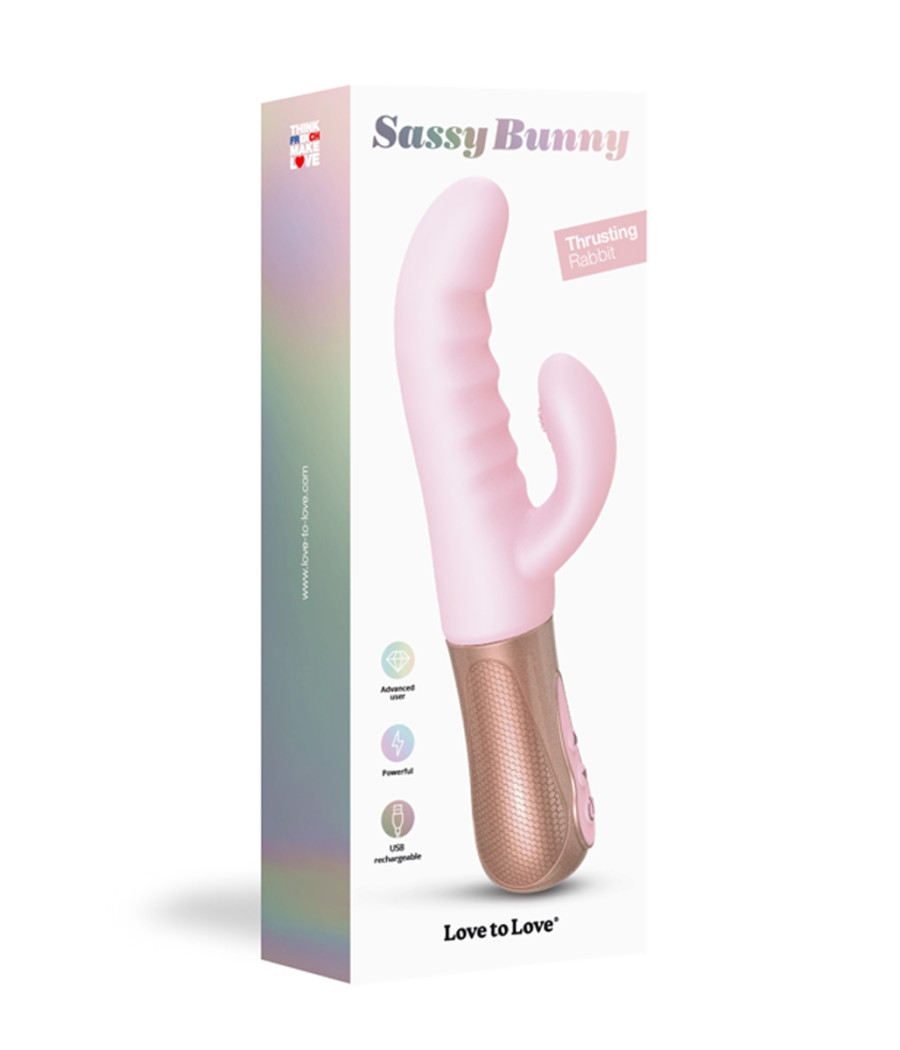 Vibro Rabbit Sassy Bunny rose - Love to Love