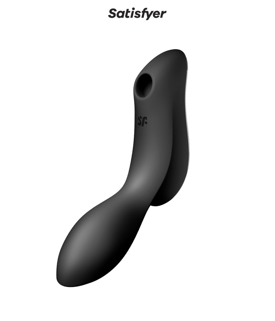 Vibro à air pulsé Curvy Trinity 2 noir - Satisfyer