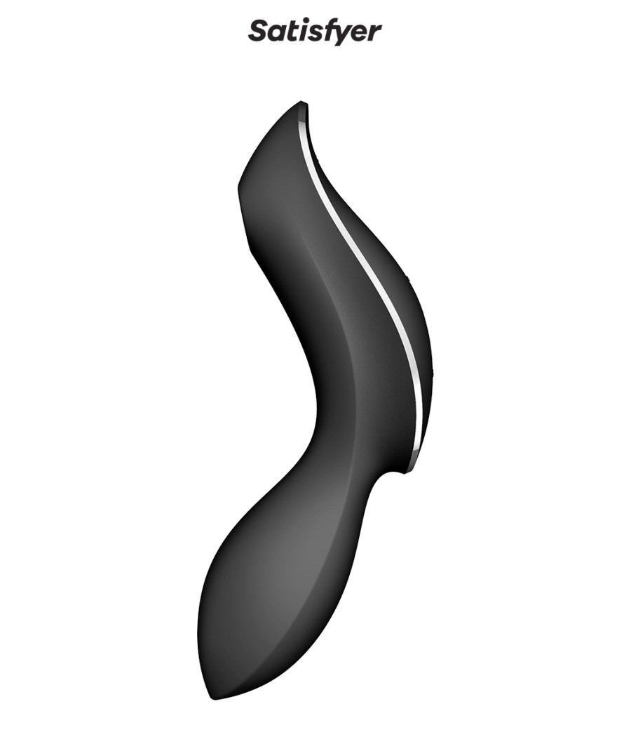 Vibro à air pulsé Curvy Trinity 2 noir - Satisfyer