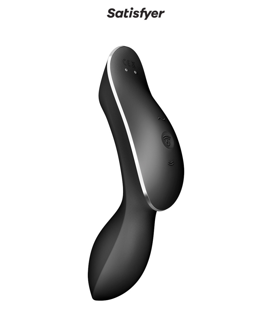 Vibro à air pulsé Curvy Trinity 2 noir - Satisfyer