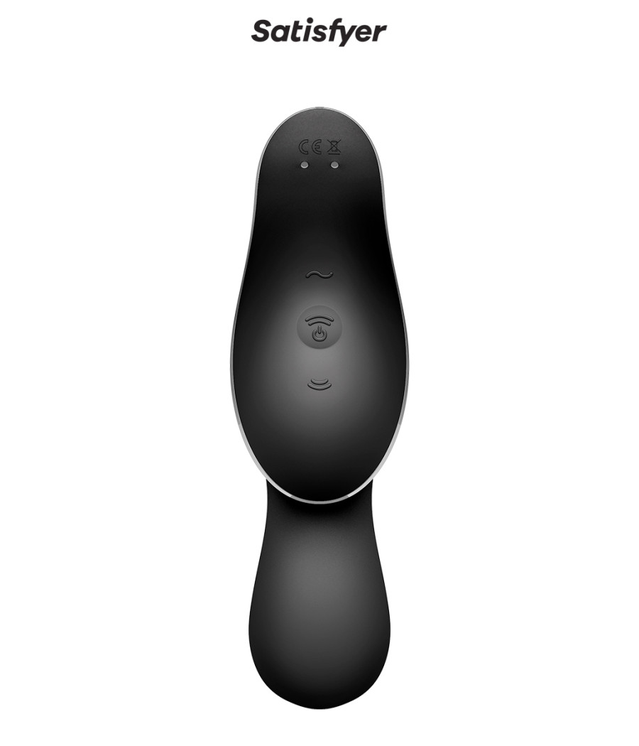 Vibro à air pulsé Curvy Trinity 2 noir - Satisfyer