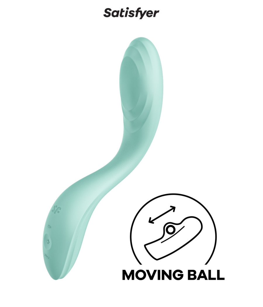 Vibro point G Rrrolling Pleasure menthe - Satisfyer