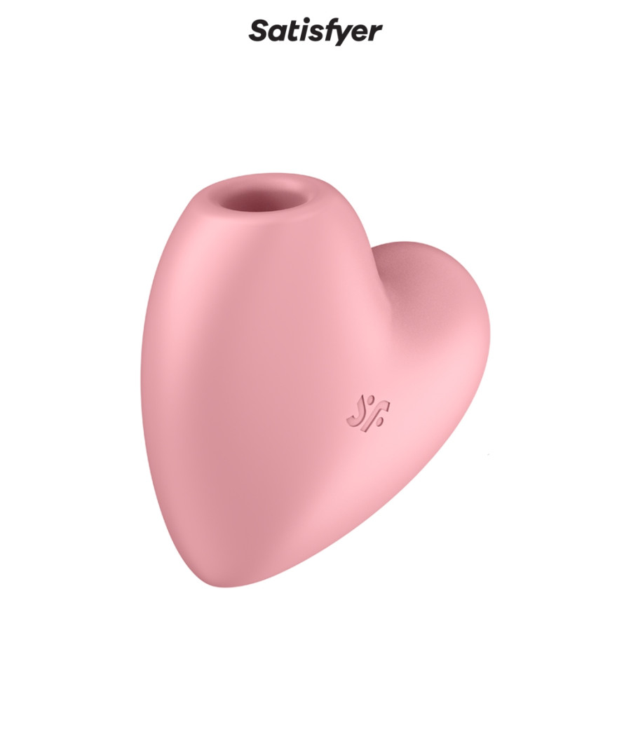 Double stimulateur Cutie Heart rose - Satisfyer