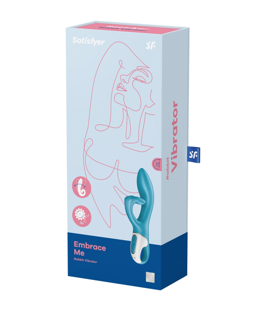 Vibro Rabbit Embrace Me Bleu - Satisfyer