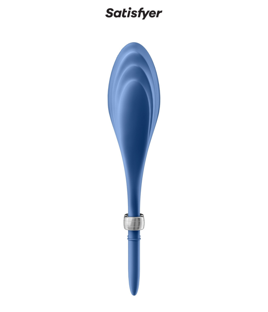 Anneau vibrant Duelist bleu - Satisfyer