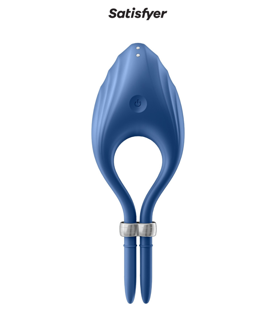 Anneau vibrant Duelist bleu - Satisfyer