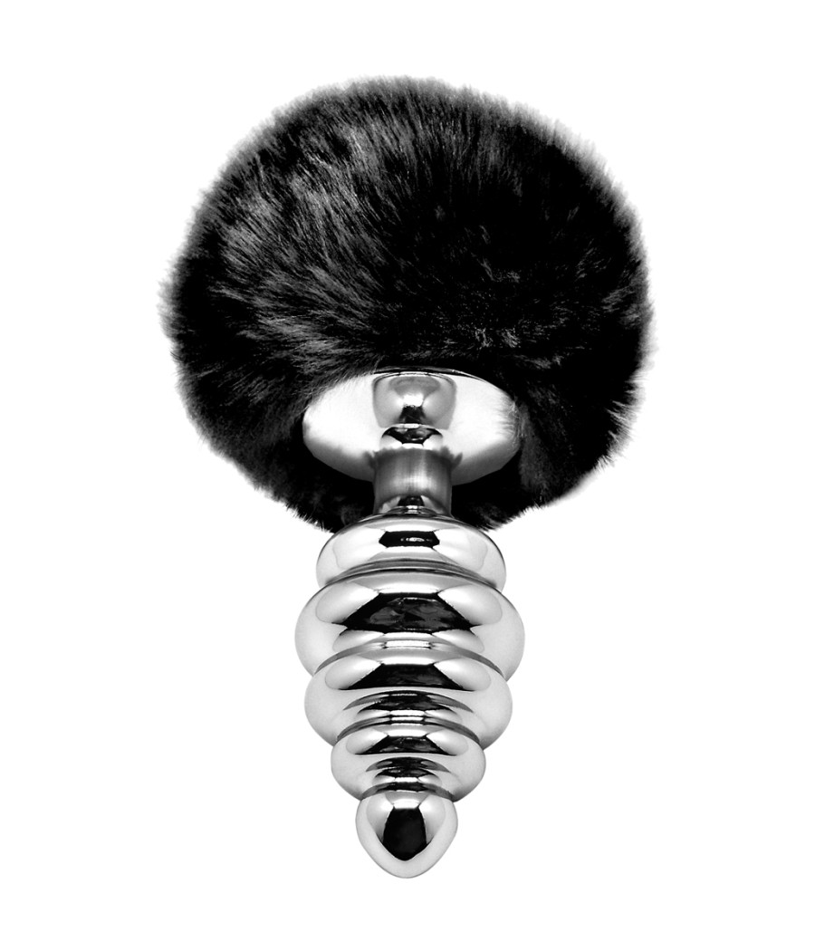 Plug métal Fluffy Twist L noir - Alive