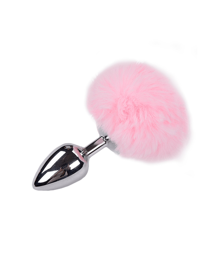 Plug métal Fluffy L rose - Alive