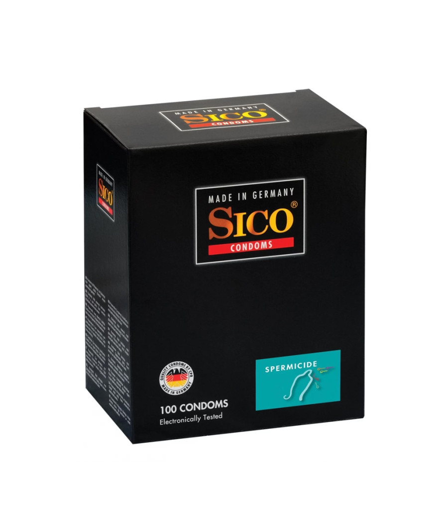 100 préservatifs Sico SPERMICIDE