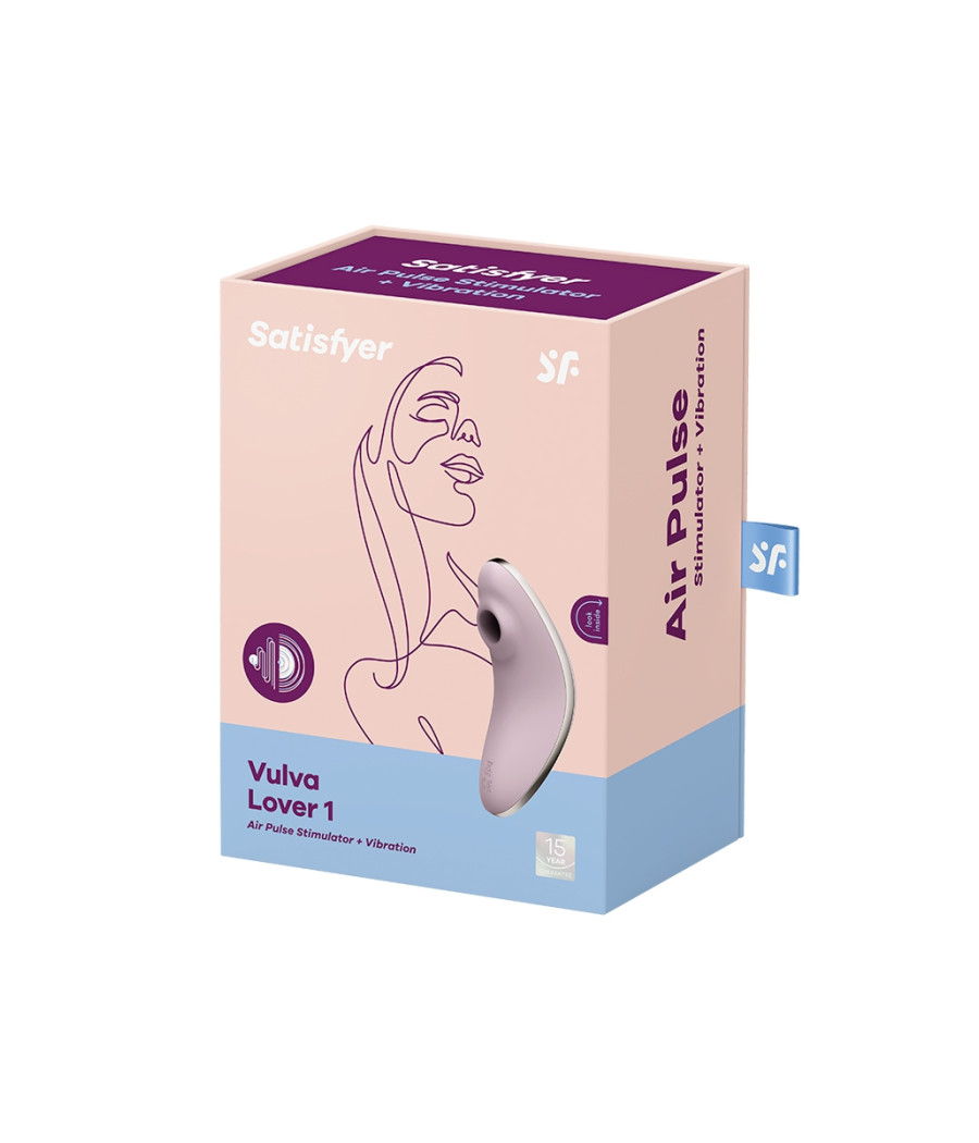 Double stimulateur Vulva Lover 1 Violet - Satisfyer