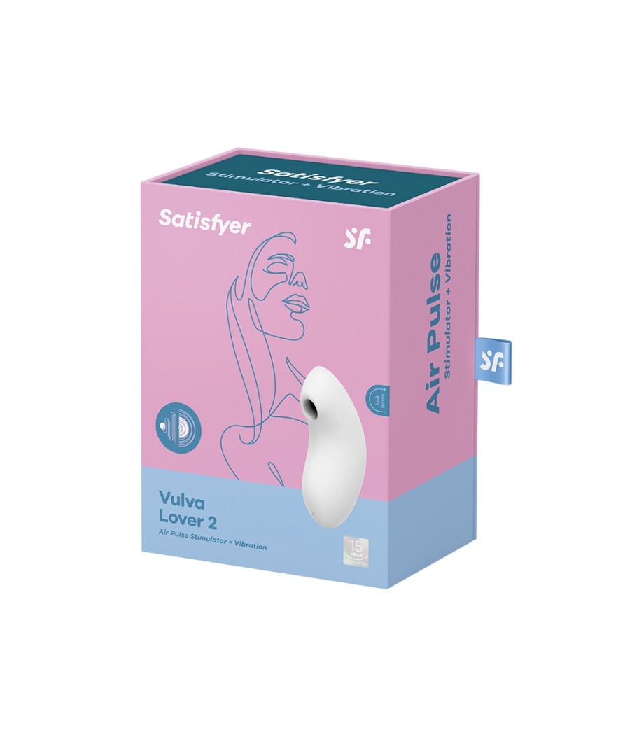 Double stimulateur Vulva Lover 2 blanc - Satisfyer