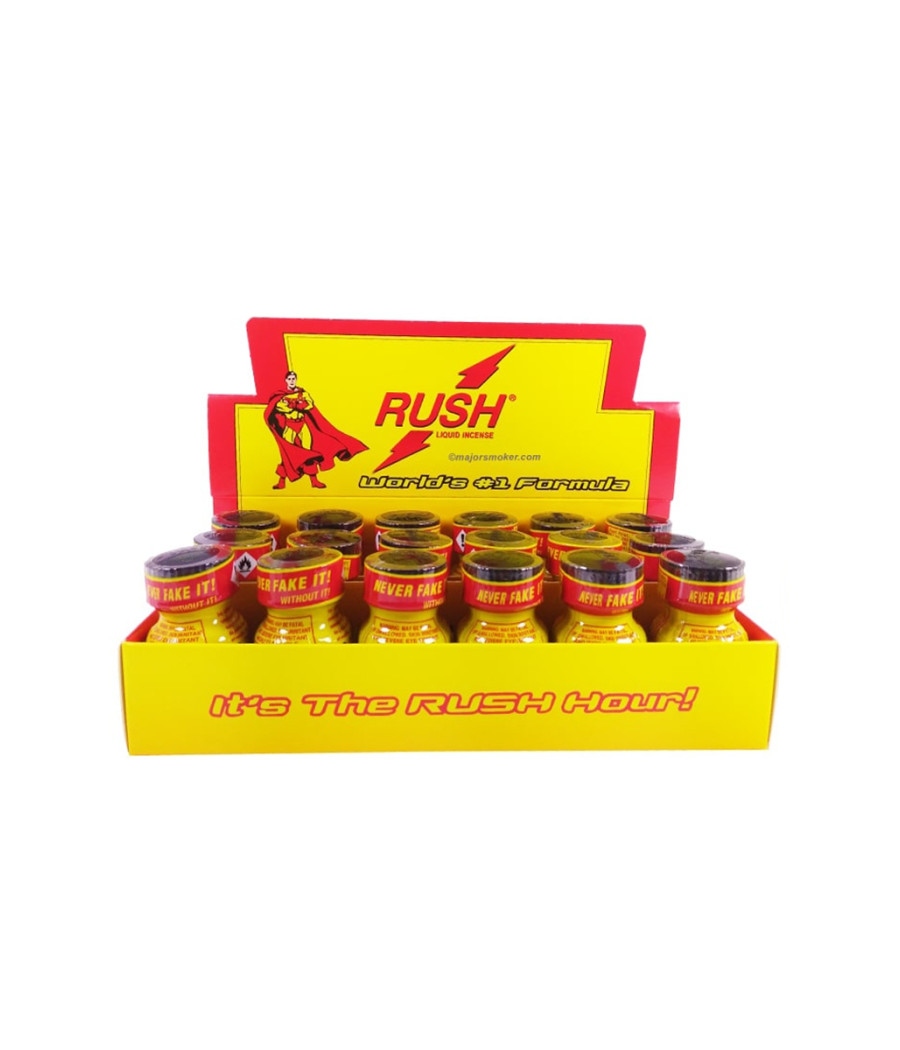 Box 18 poppers Rush 10 ml