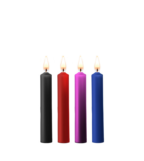 4 bougies SM colorées - Ouch!
