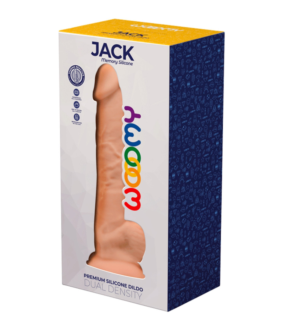 Gode silicone double densité Jack - Wooomy