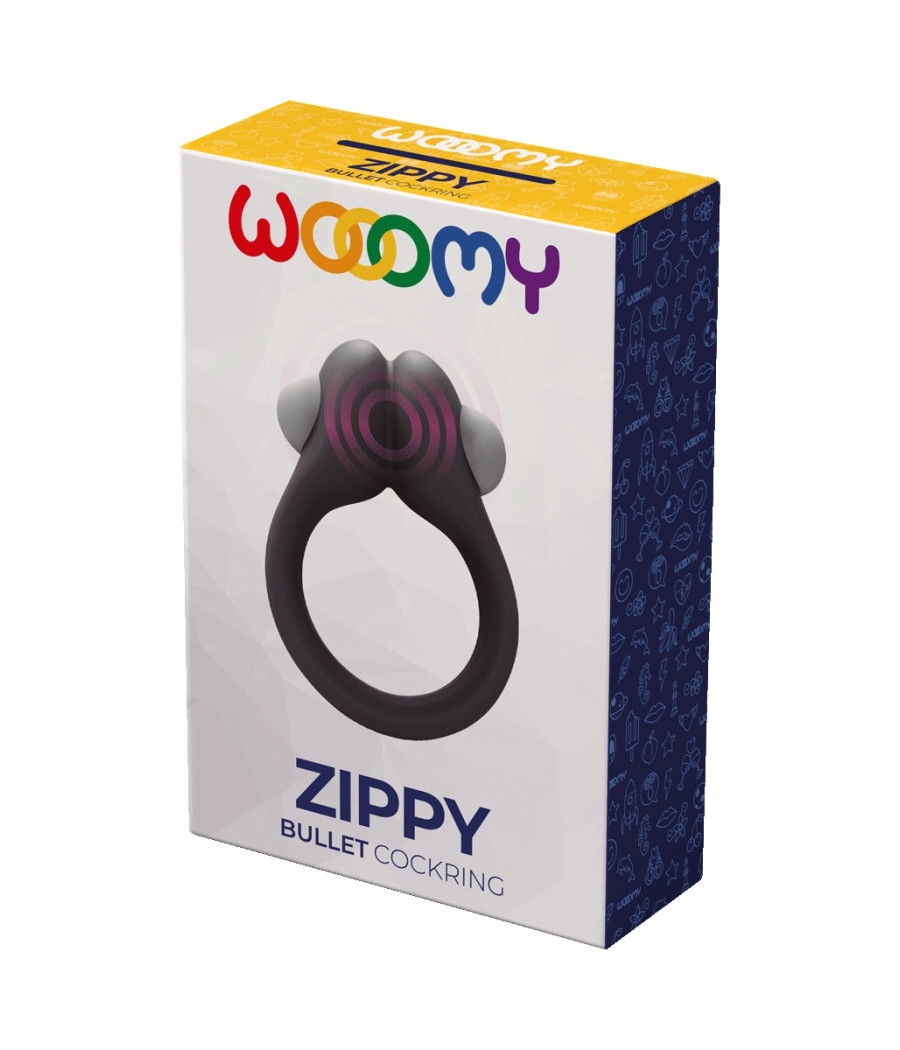 Cockring vibrant Zippy - Wooomy