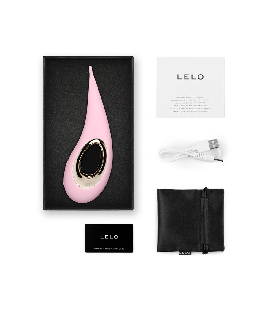 Stimulateur clitoridien Lelo Dot rose